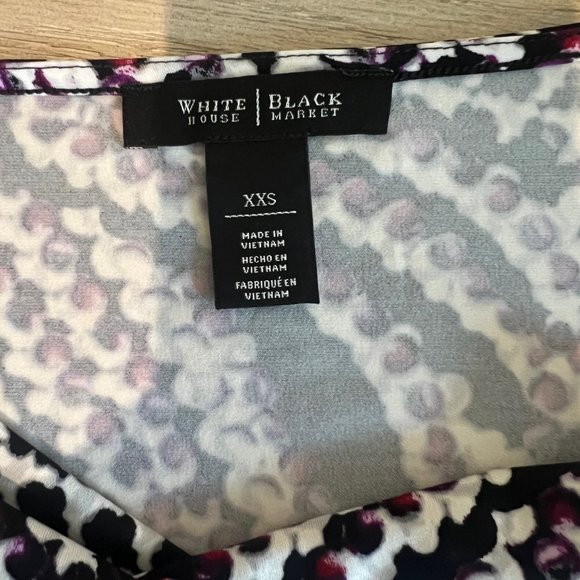 White House Black Market tunic size XXS - Picture 4 of 8